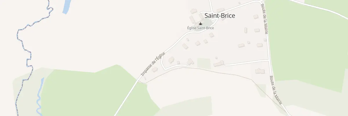 Plan du 5059 Village de Saint Brice à Saint-Brice