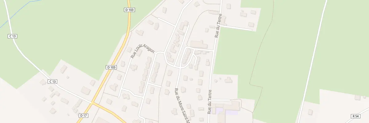 Plan du 5441 Sq Saint Michel aux Portes du Coglais