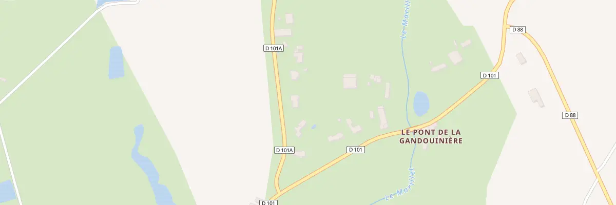 Plan du 17 La Limouziniere à La Chaize-le-Vicomte