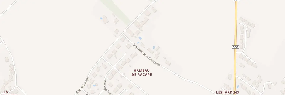 Plan du 15 Imp des Charmilles au Landreau