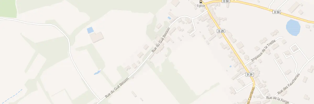 Plan du 17 Rue du gué besson à Rosnay