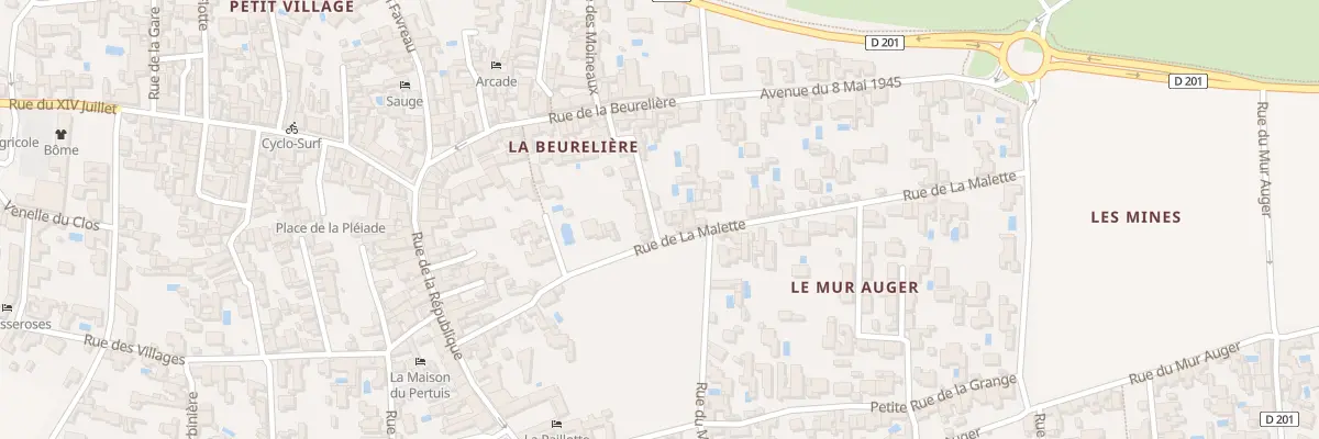 Plan du 6544 Rue de la Pompe à Sainte-Marie-de-Ré