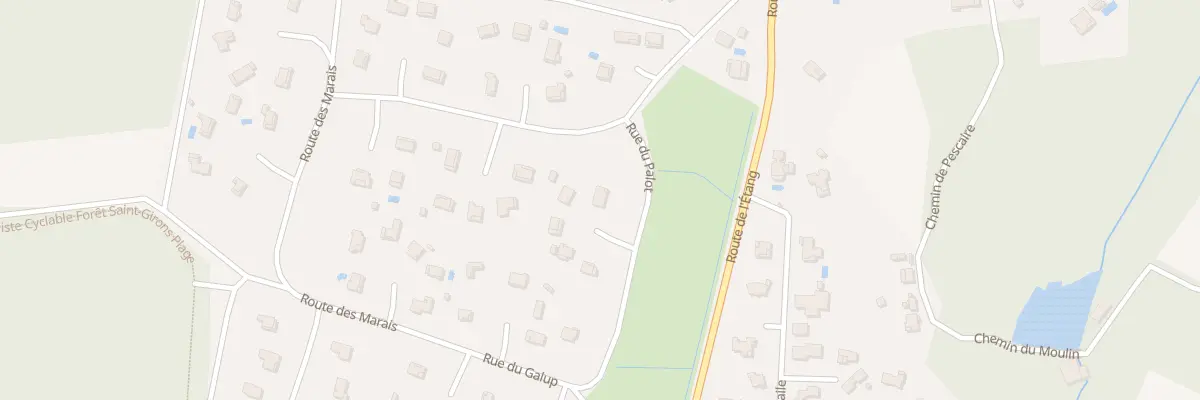 Plan du 110 Rue du Palot à Vielle-Saint-Girons