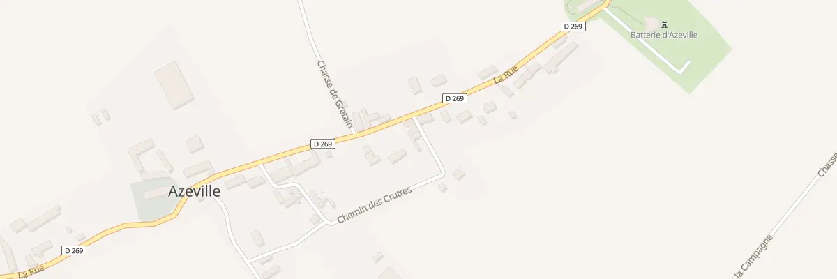 Plan du 31 La Rue à Azeville