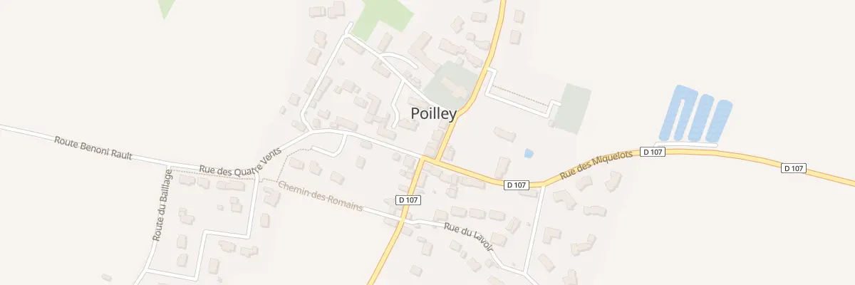Plan du 3 Rue Jean Vitel à Poilley