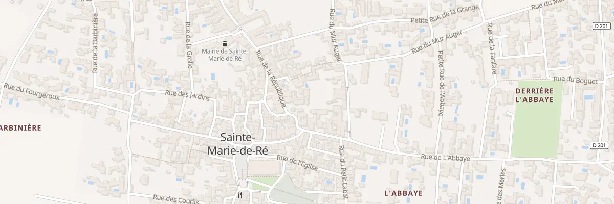 Plan du 65 Rue de la Republique à Sainte-Marie-de-Ré