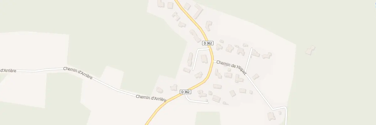Plan de Rte de St Barthelemy à Biaudos