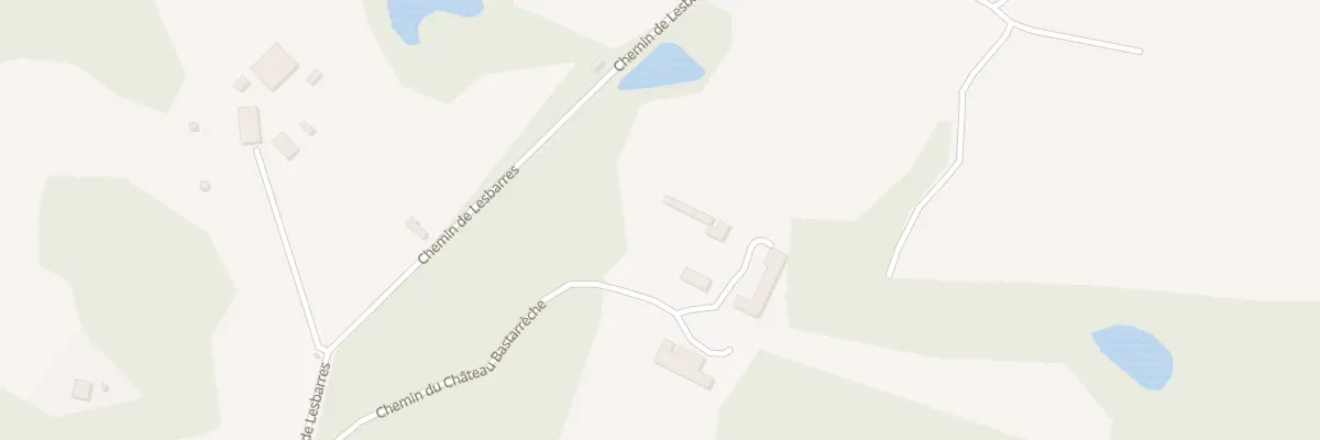 Plan du 27 Le Chateau à Biaudos