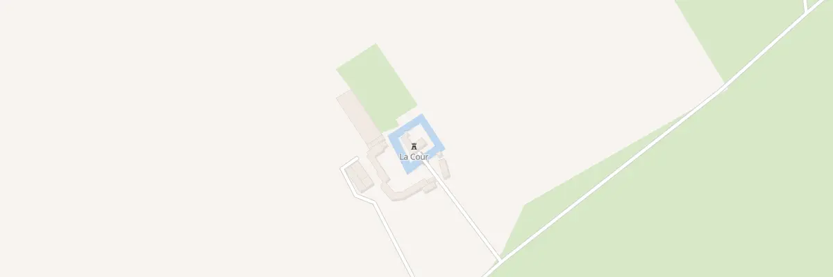 Plan du 1 La Cour à Lestre