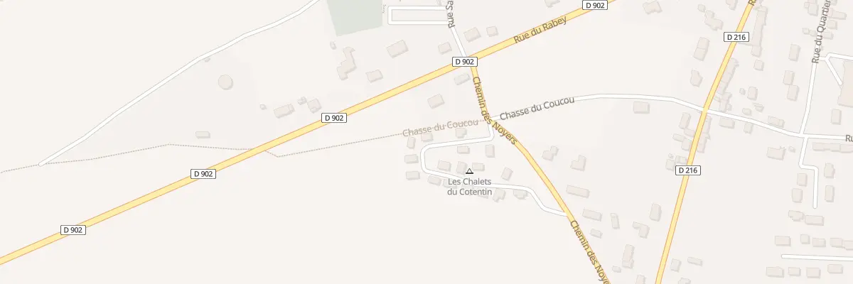 Plan du 9004 Che des Noyers à Quettehou