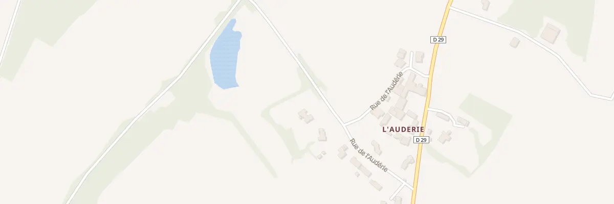 Plan du 10 Rue de l’Audérie à Rosnay