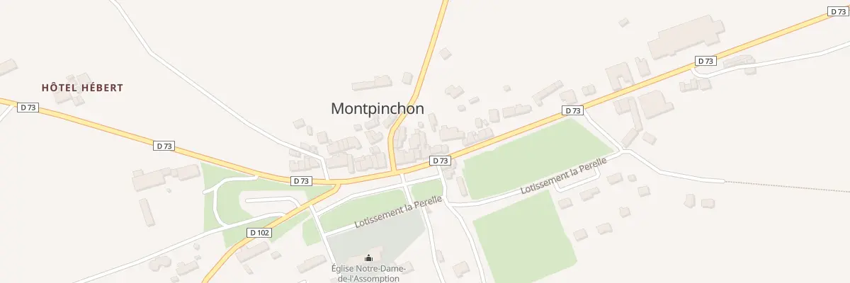 Plan du 9 Rue du Mont à Montpinchon