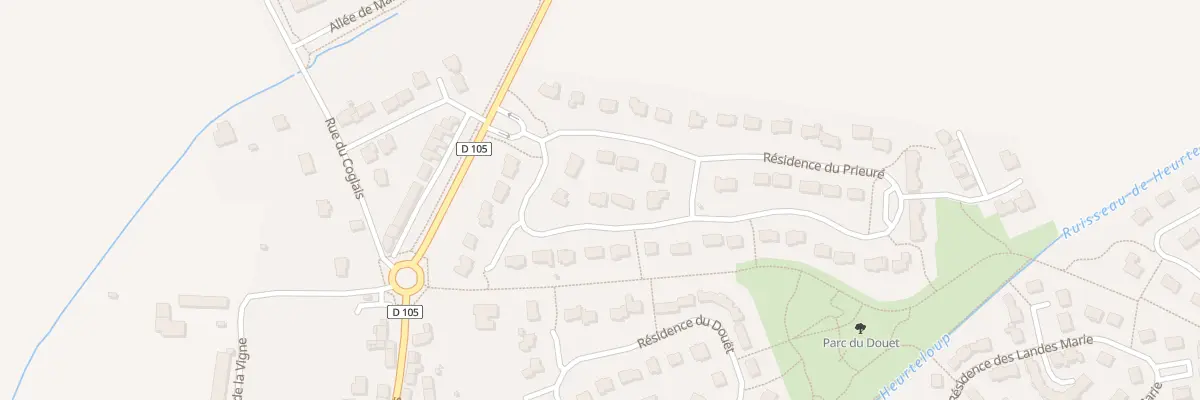 Plan du 26 Res du Prieure à Saint-Sauveur-des-Landes