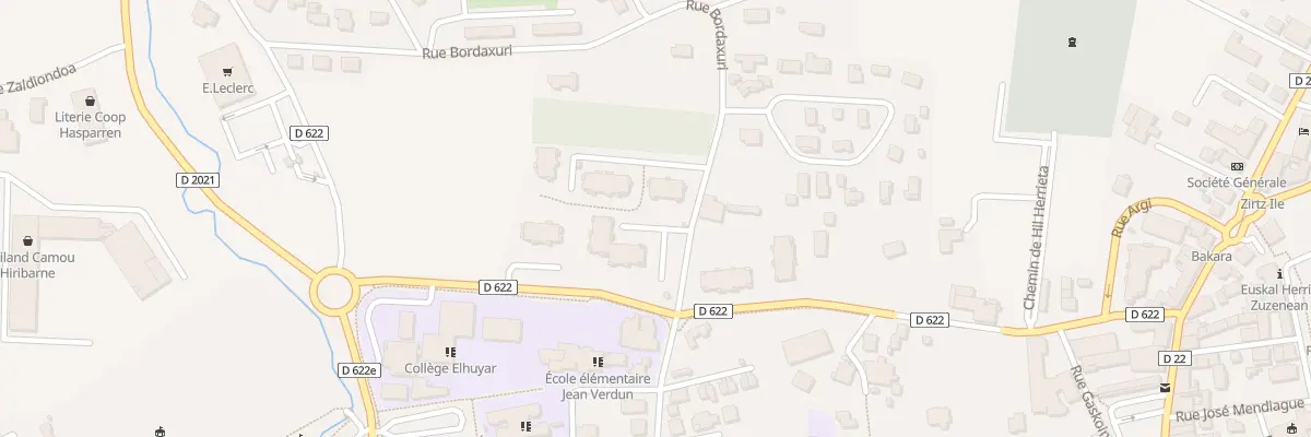 Plan du 2 Av Charles de Gaulle à Hasparren