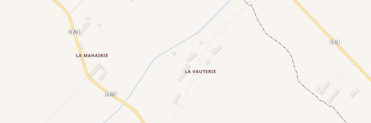 Plan du 5 La Vauterie à Montpinchon