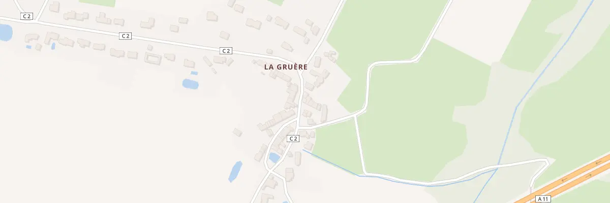 Plan du 475 La Gruere à Couffé