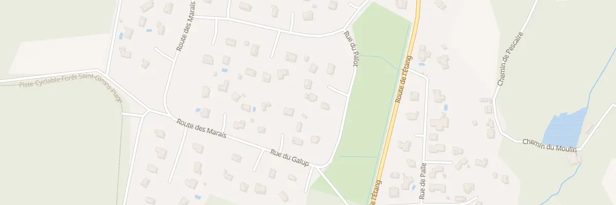 Plan du 116 Rue du Palot à Vielle-Saint-Girons