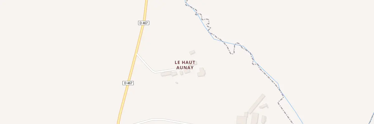 Plan du 3 Le Haut Aunay à Saint-Aubin-de-Terregatte