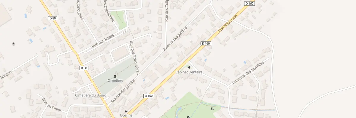Plan du 58 Rue nationale à La Ferrière