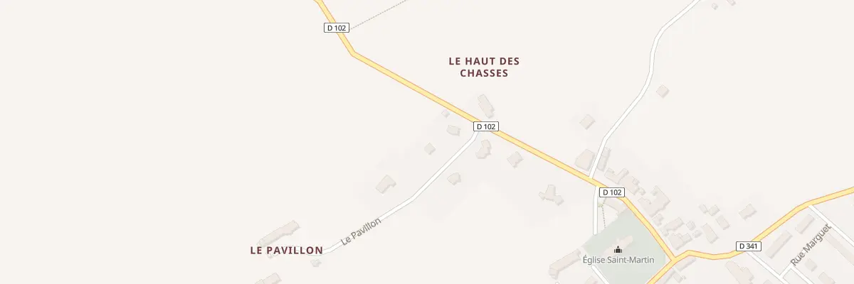 Plan du 3 Le Pavillon au Lorey
