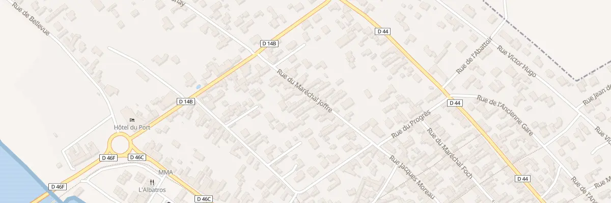 Plan du 32 Rue du maréchal joffre à L’Aiguillon-la-Presqu’île