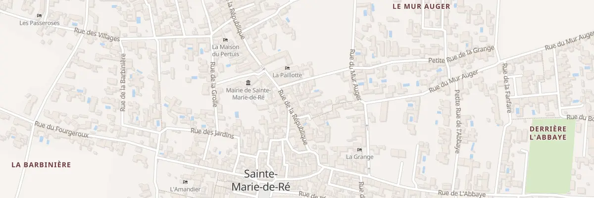 Plan du 45 Rue de la Republique à Sainte-Marie-de-Ré