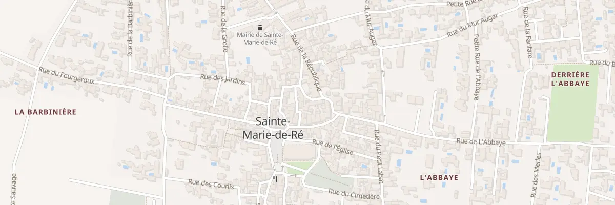 Plan du 1T Rue des Prètrès à Sainte-Marie-de-Ré