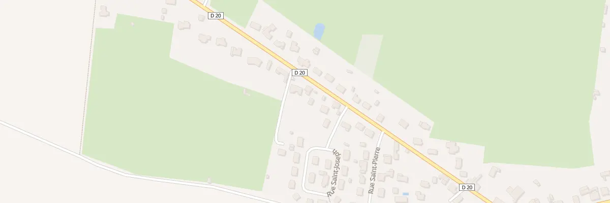Plan du 20 Rue Joseph Lardeux à Soudan
