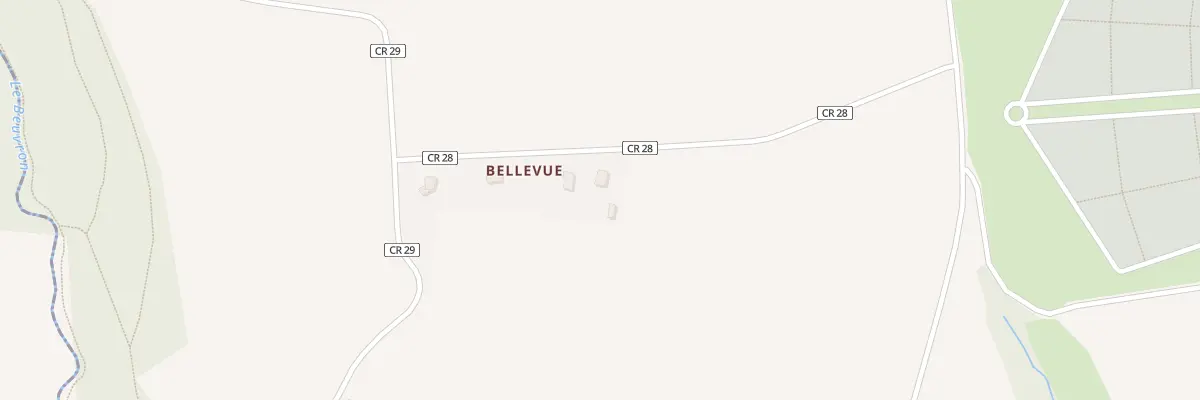 Plan du 5121 Bellevue à Montjoie-Saint-Martin