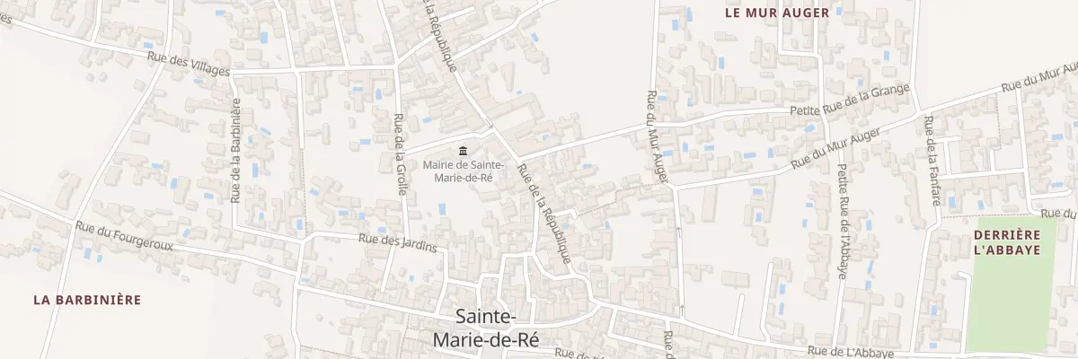 Plan du 43 Rue de la Republique à Sainte-Marie-de-Ré