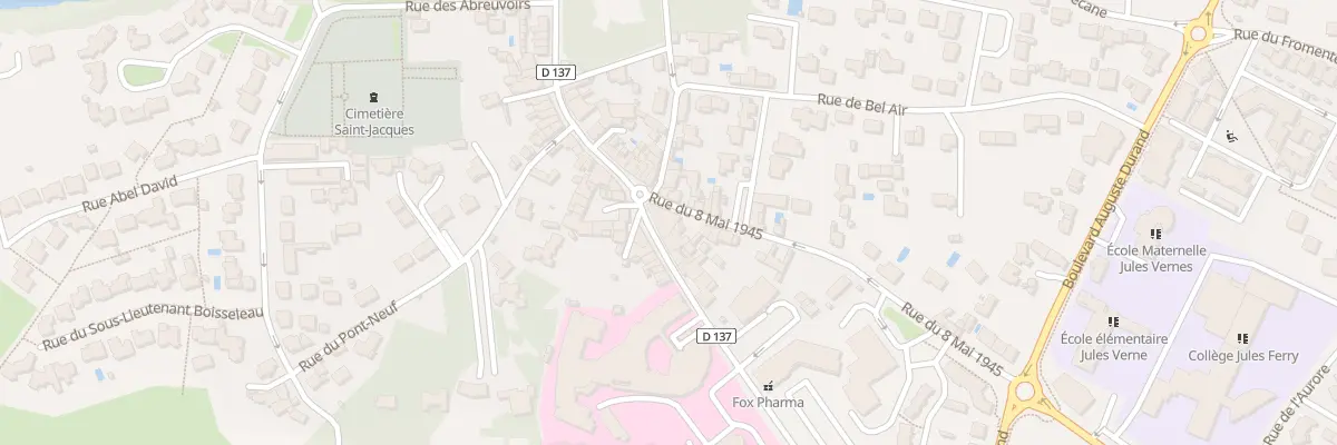 Plan du 2 Rue du Huit Mai 1945 Montaigu à Montaigu-Vendée