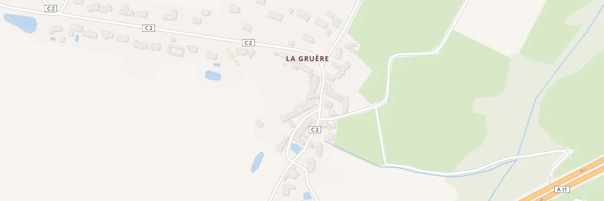 Plan du 506 La Gruere à Couffé
