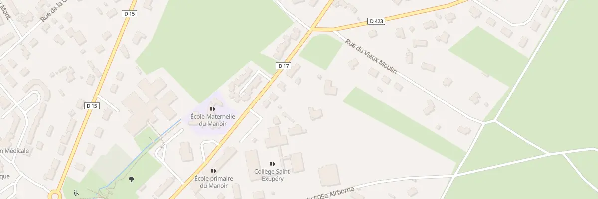 Plan du 10 Rue Général Gavin à Sainte-Mère-Église