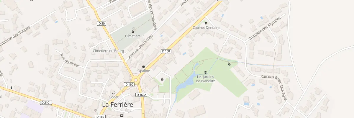 Plan du 37 Rue nationale à La Ferrière
