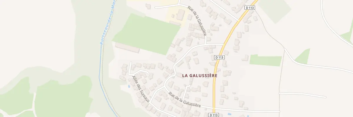 Plan du 32 La Galussiere Rive Gauche à Gorges