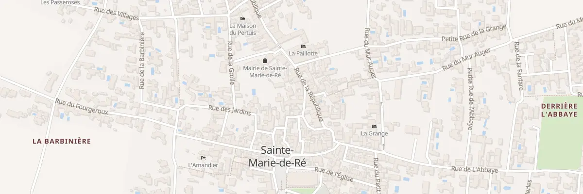 Plan du 42B Rue de la Republique à Sainte-Marie-de-Ré
