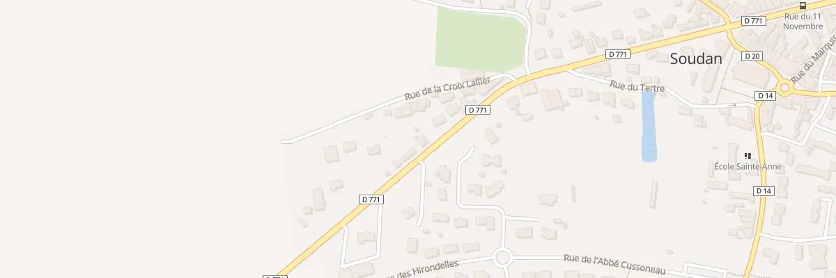 Plan du 35B Rue du Huit Mai 1945 à Soudan