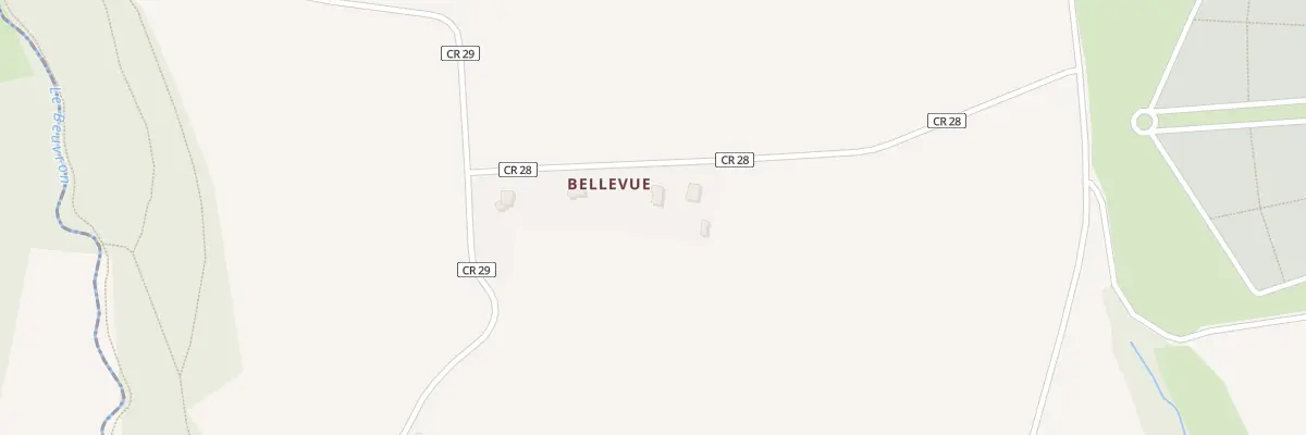 Plan du 5131 Bellevue à Montjoie-Saint-Martin