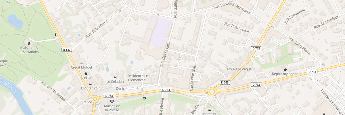 Plan du 4 Rue michel favreau à Montaigu-Vendée