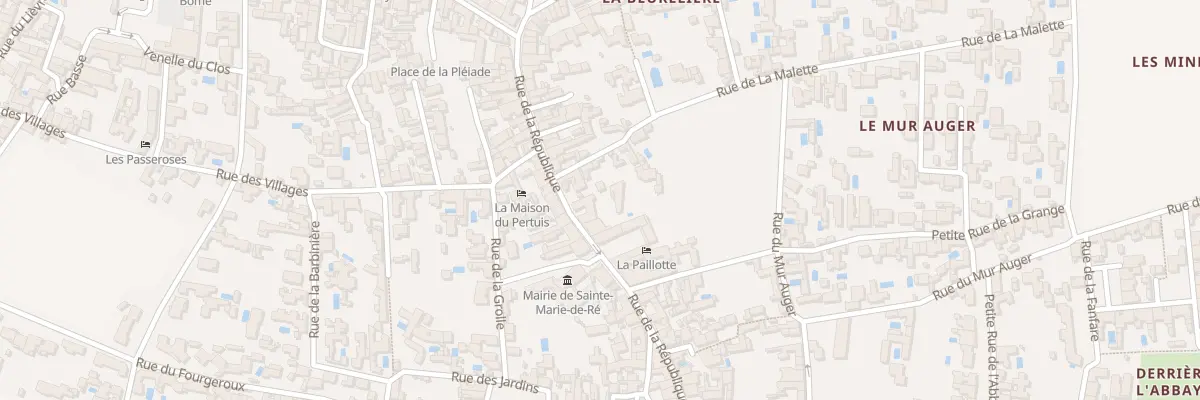 Plan du 29 Rue de la Republique à Sainte-Marie-de-Ré