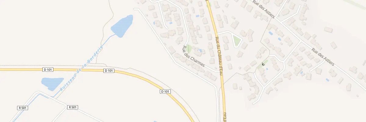Plan du 38 Rue des charmes à La Ferrière