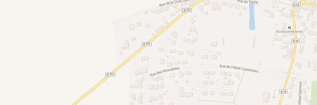 Plan du 14 Rue du Huit Mai 1945 à Soudan