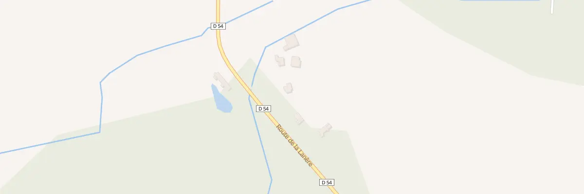Plan du 286 Rte de la Lanère à Saubrigues