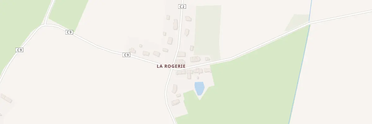 Plan du 44 La Rogerie à Teillé