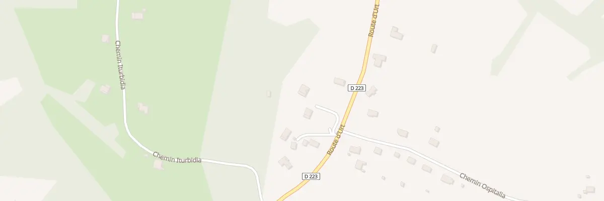 Plan du 655 Rte d’ Urt à Briscous