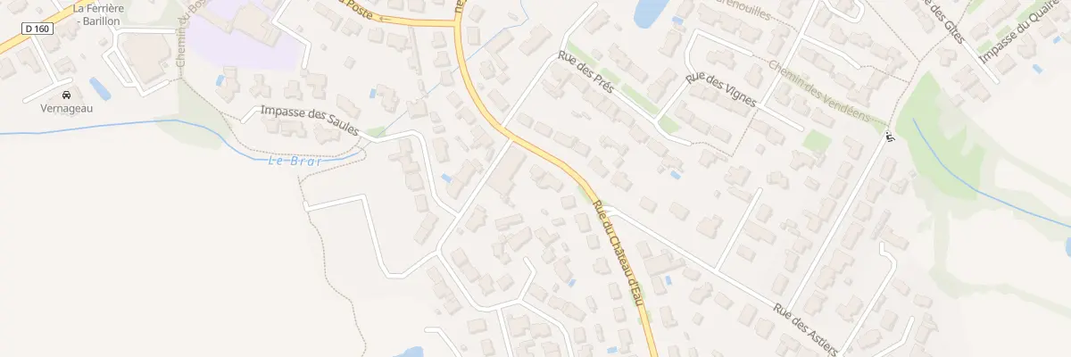 Plan du 42 Rue du château d’eau à La Ferrière