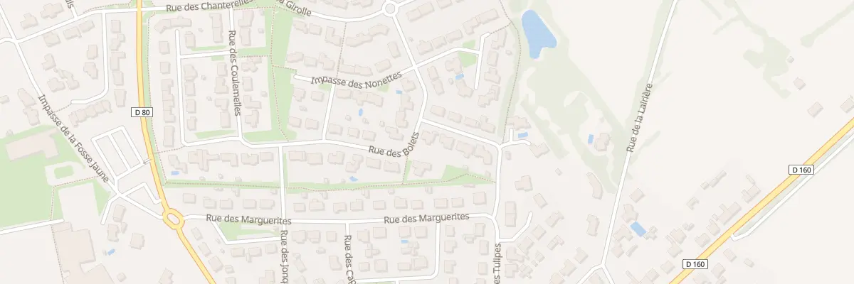 Plan du 2 Rue des cornettes à La Ferrière