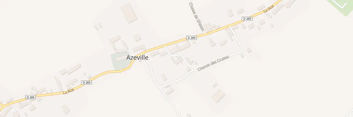 Plan du 1 Che de l’Ancienne Ecole à Azeville