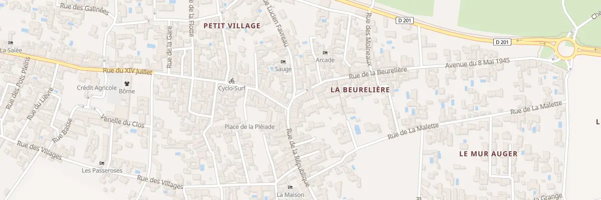 Plan du 3 Rue de la Beureliere à Sainte-Marie-de-Ré
