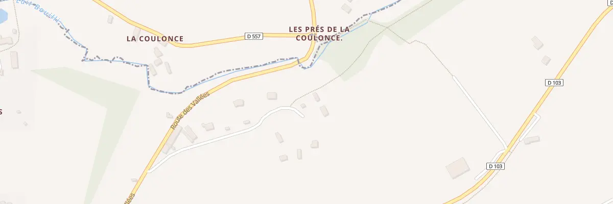 Plan du 7 Rte des Vallées à Saint-Quentin-sur-le-Homme